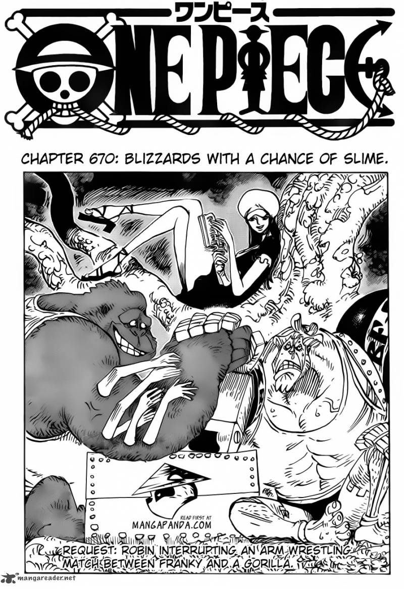 One Piece Chapter 670 Page 1
