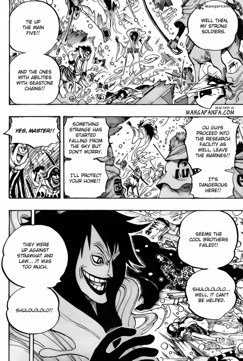 One Piece Chapter 672 Page 8