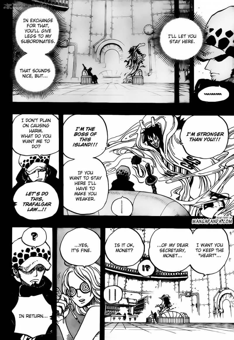One Piece Chapter 675 Page 8