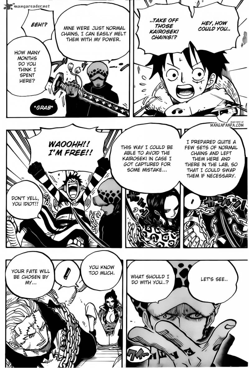 One Piece Chapter 677 Page 9