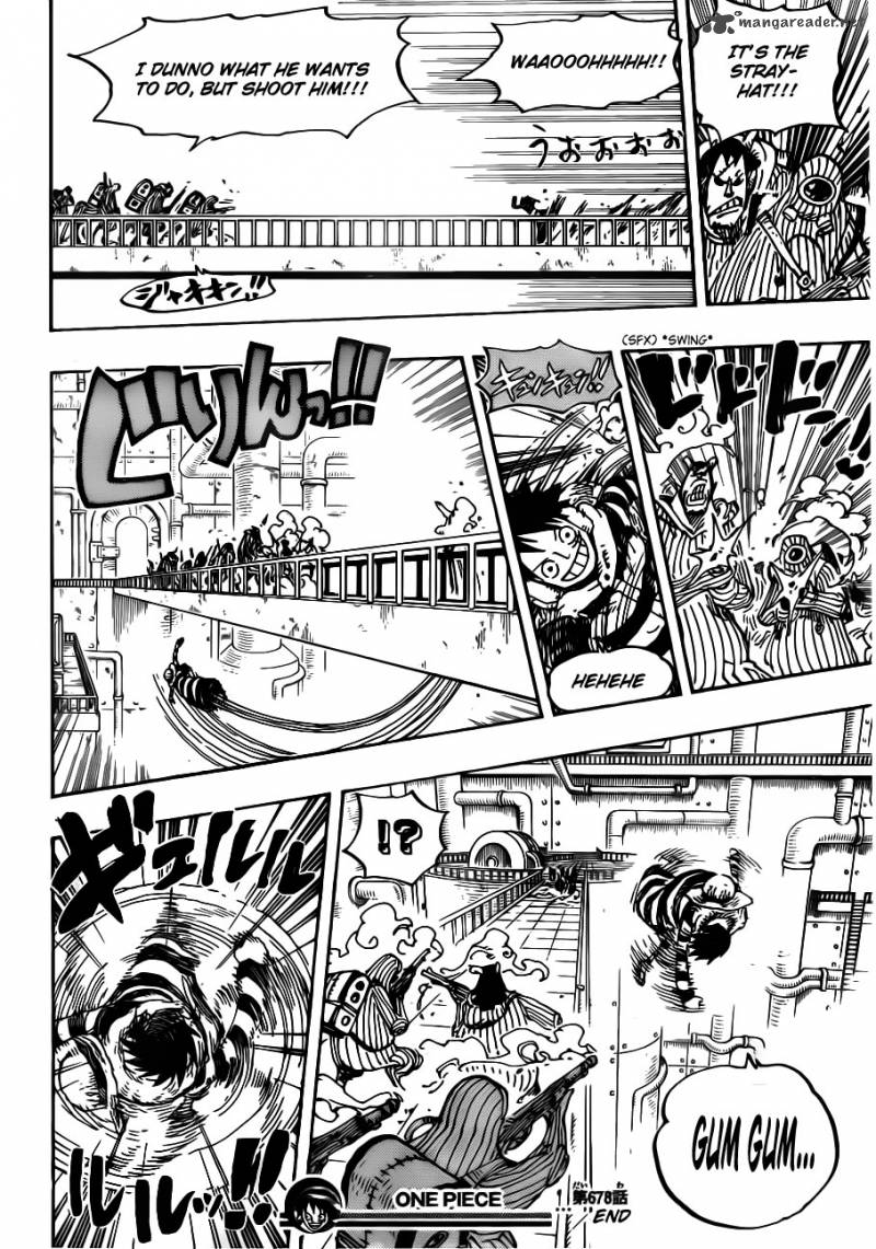 One Piece Chapter 678 Page 17