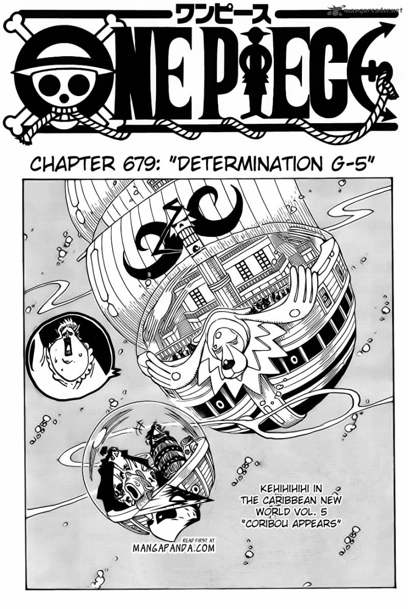 One Piece Chapter 679 Page 3