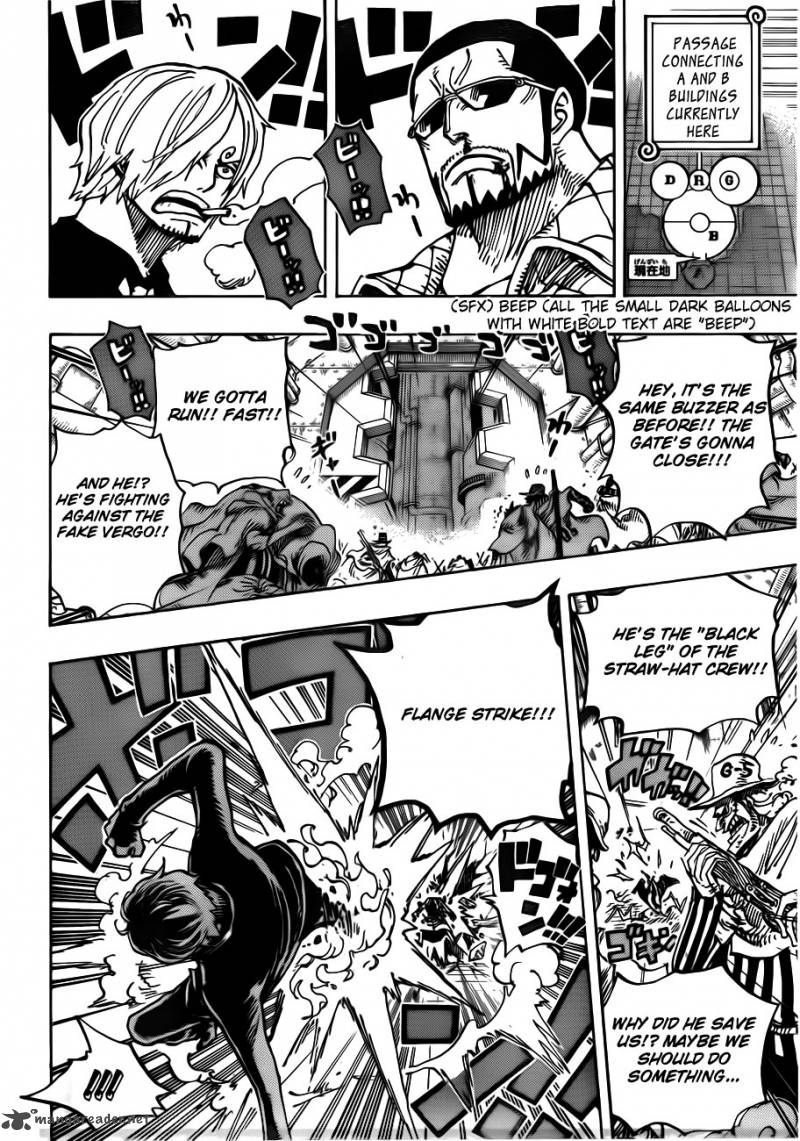 One Piece Chapter 681 Page 14