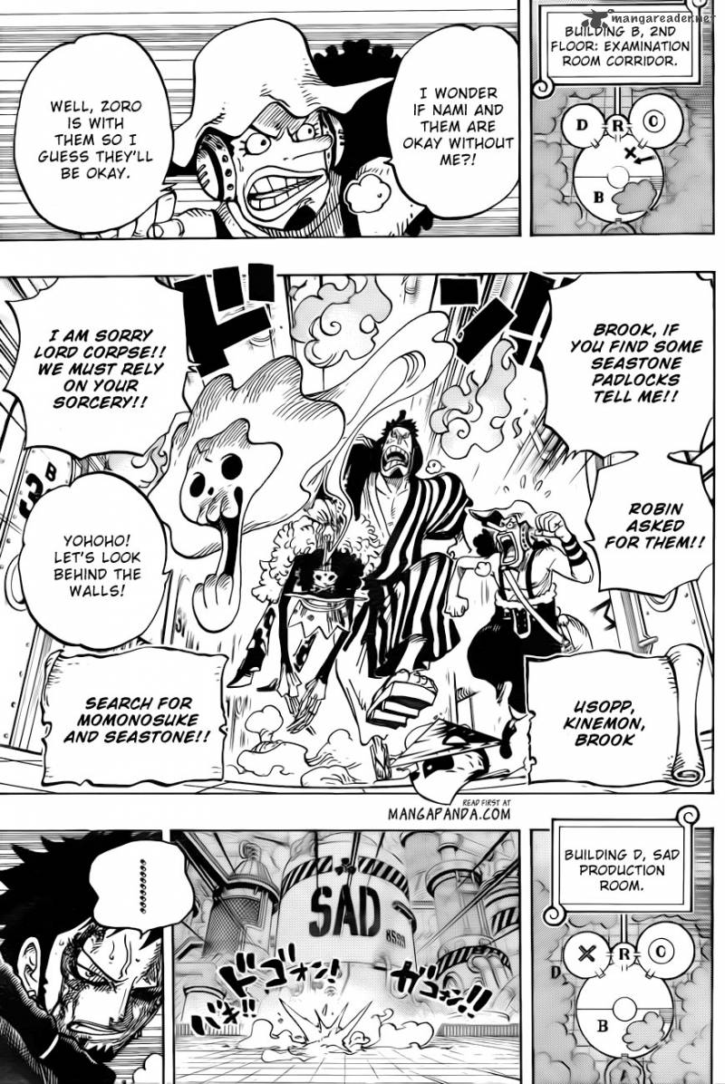 One Piece Chapter 685 Page 17