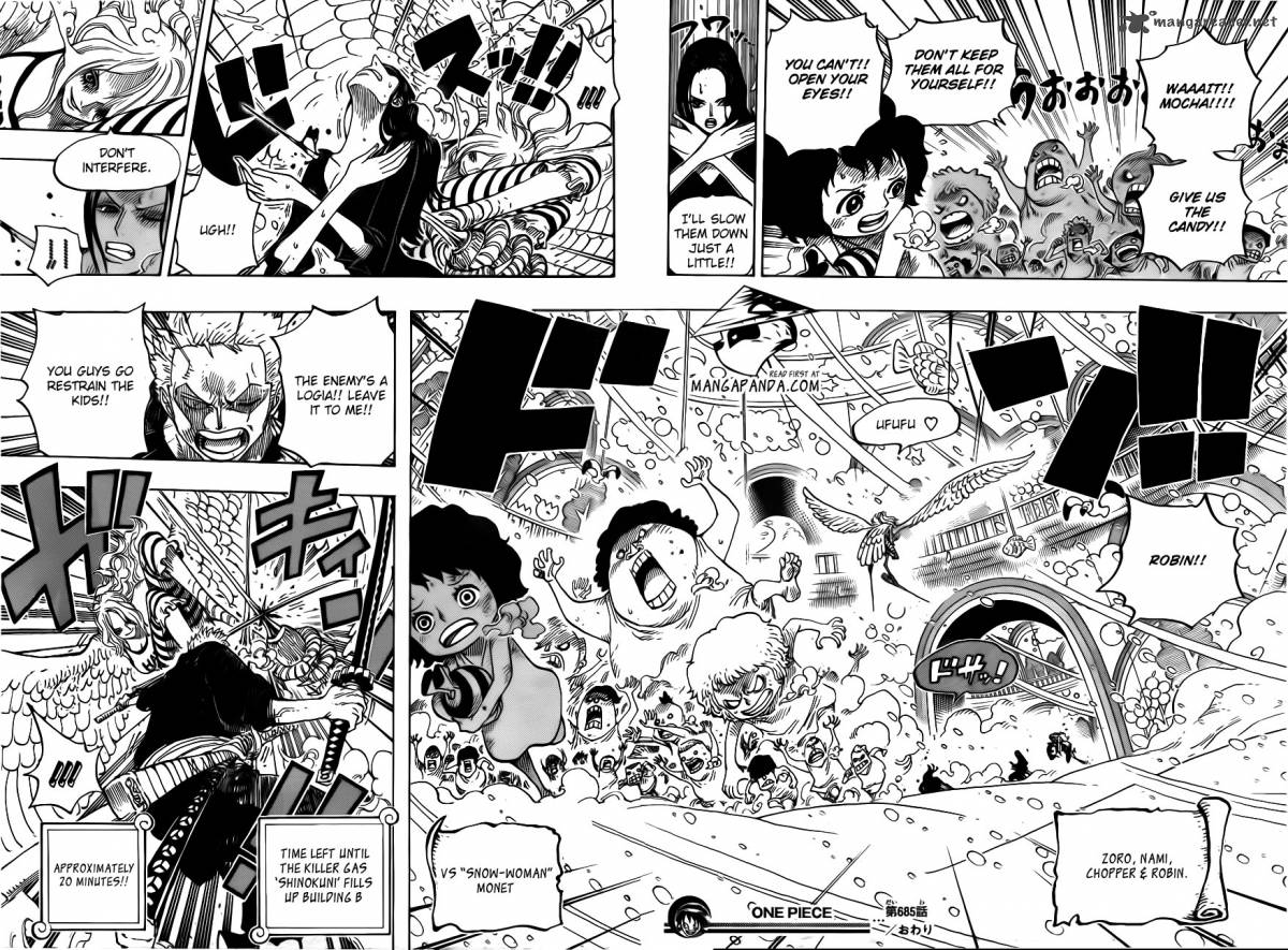 One Piece Chapter 685 Page 20