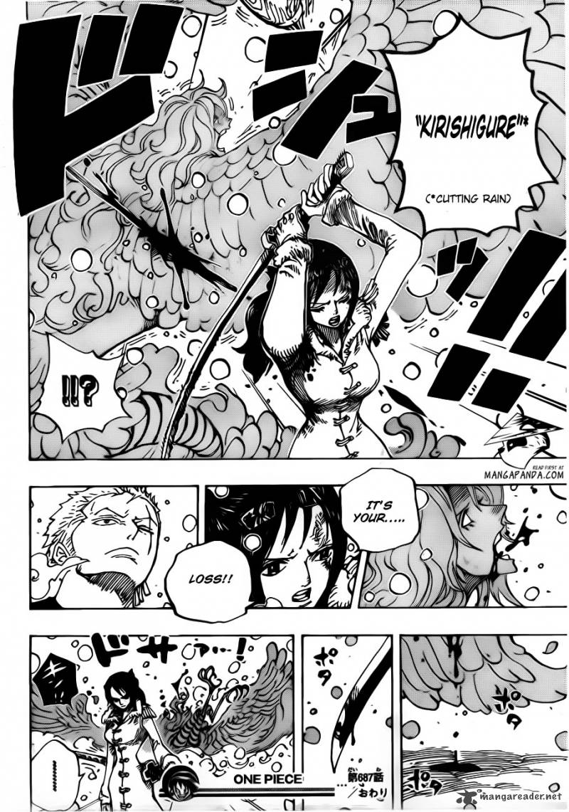 One Piece Chapter 687 Page 19