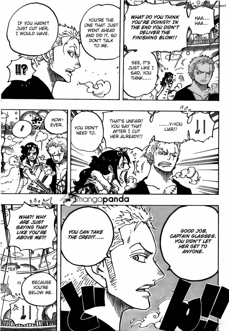 One Piece Chapter 687 Page 20