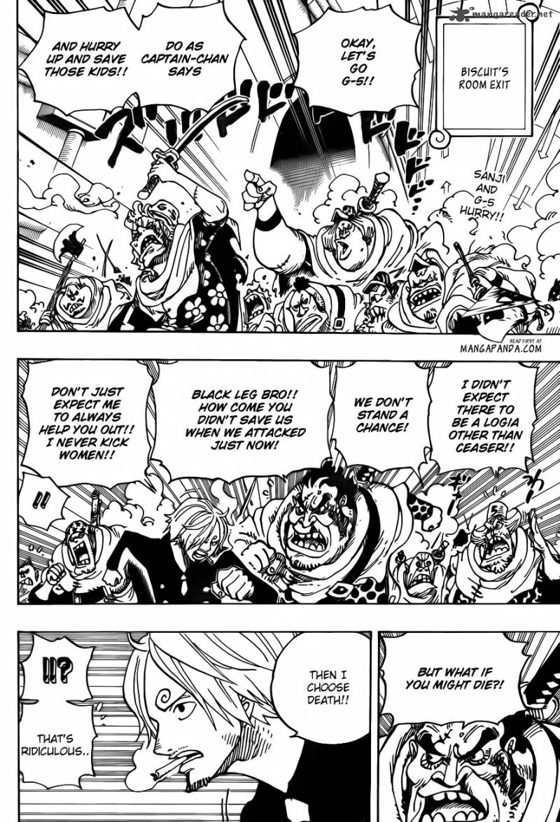 One Piece Chapter 687 Page 4