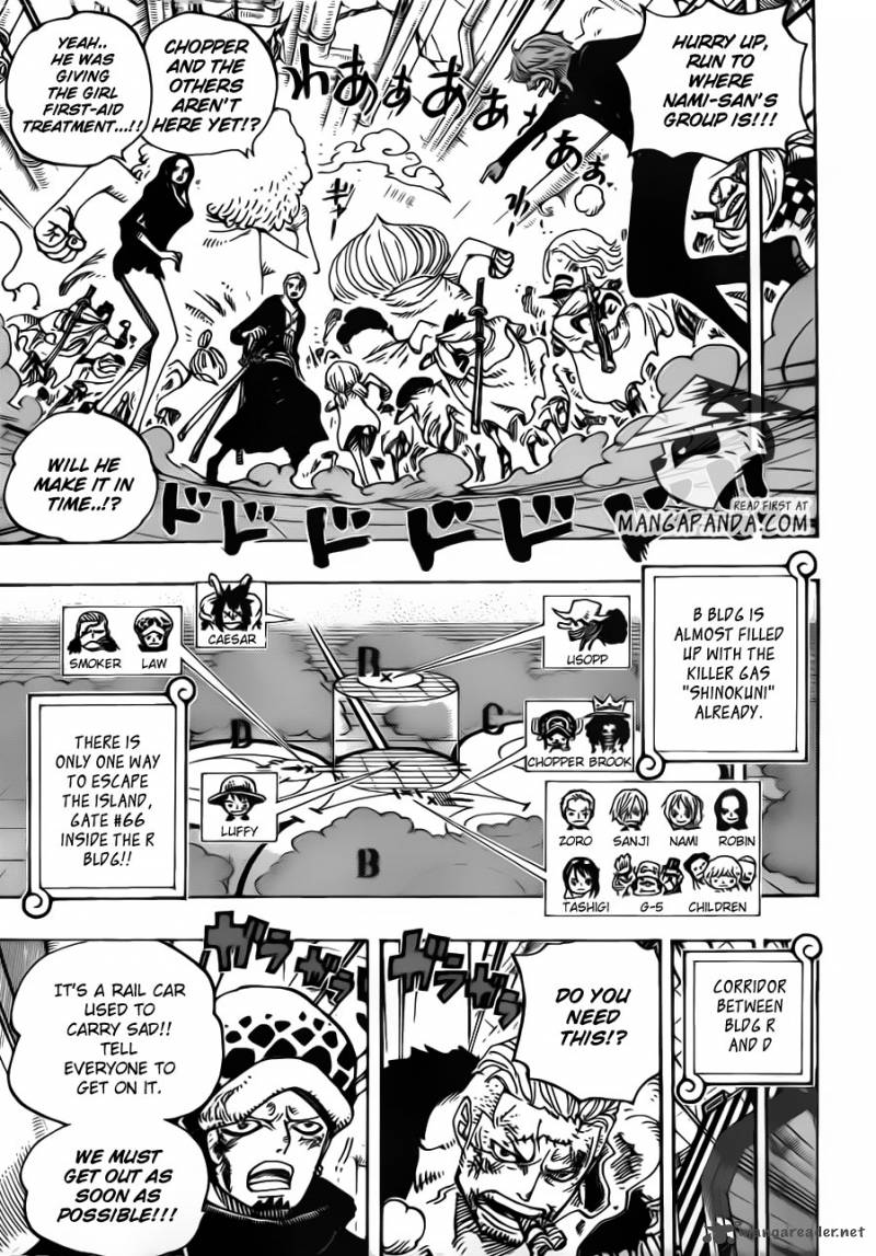 One Piece Chapter 692 Page 12