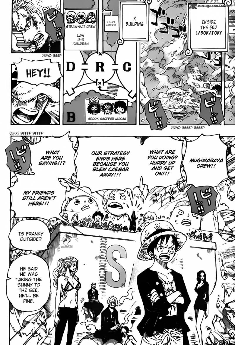 One Piece Chapter 693 Page 14