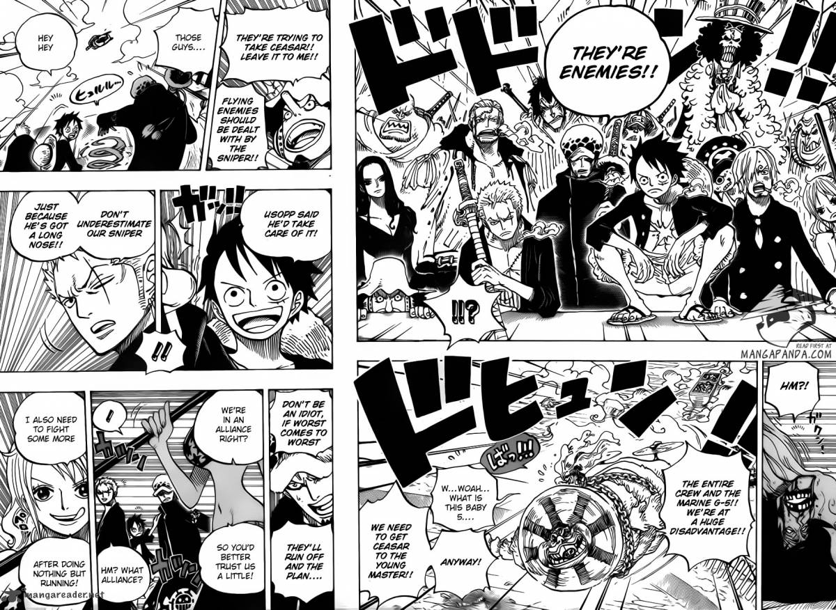 One Piece Chapter 695 Page 11