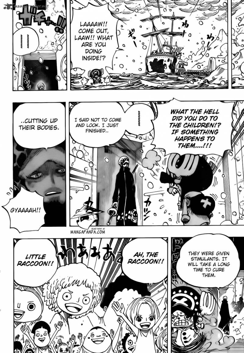 One Piece Chapter 696 Page 10