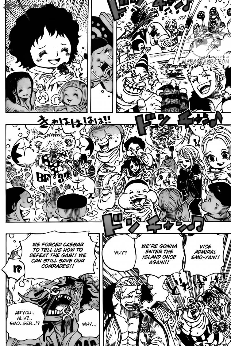 One Piece Chapter 696 Page 19