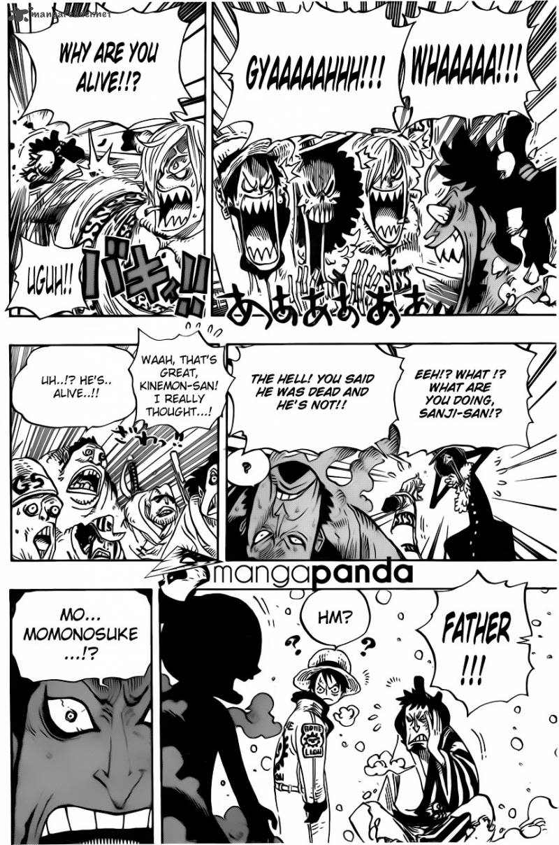 One Piece Chapter 696 Page 8