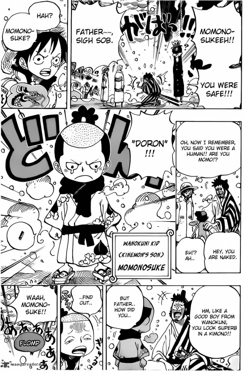 One Piece Chapter 696 Page 9