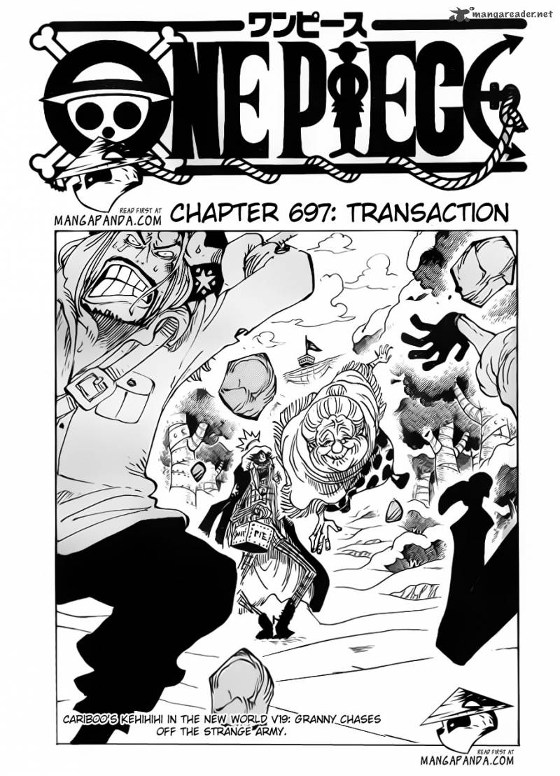 One Piece Chapter 697 Page 3