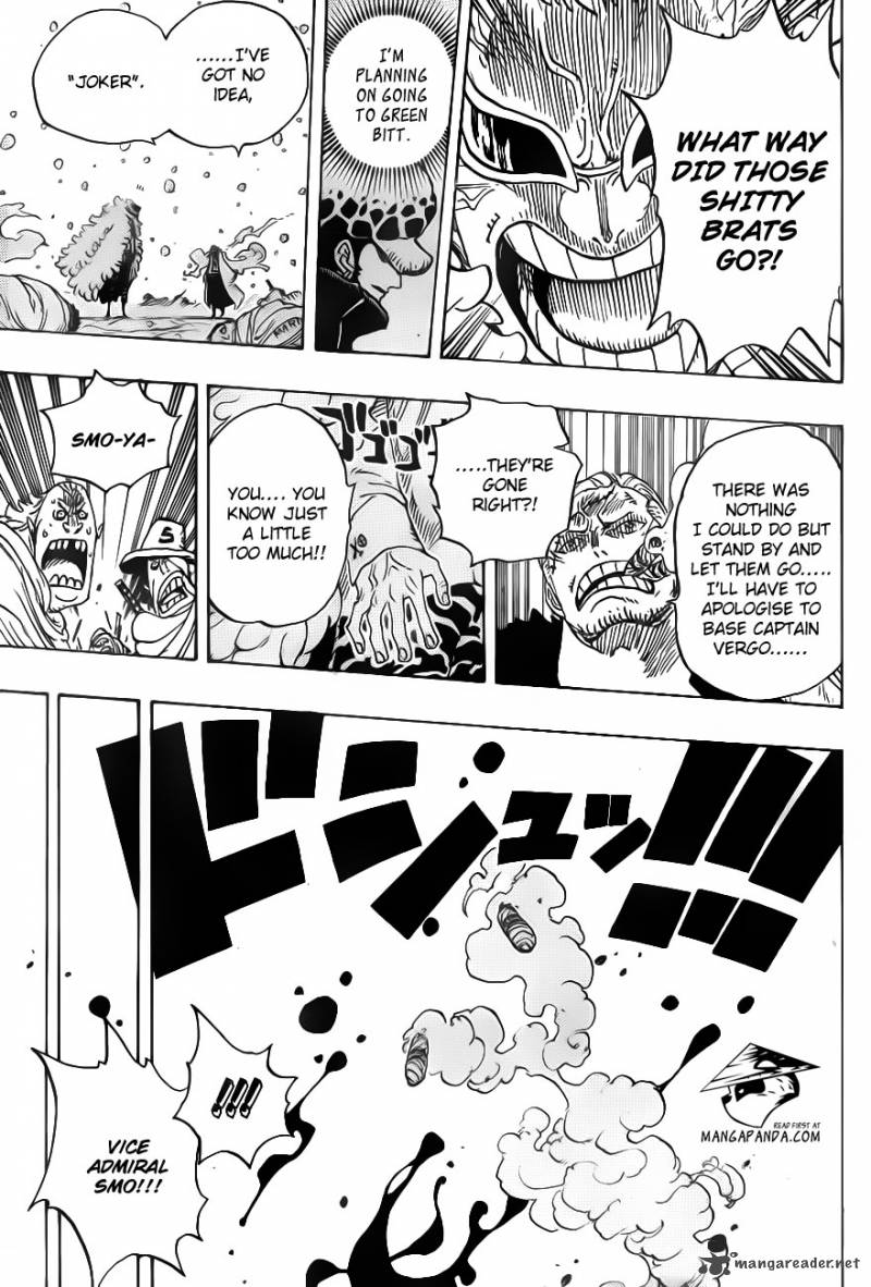 One Piece Chapter 698 Page 11