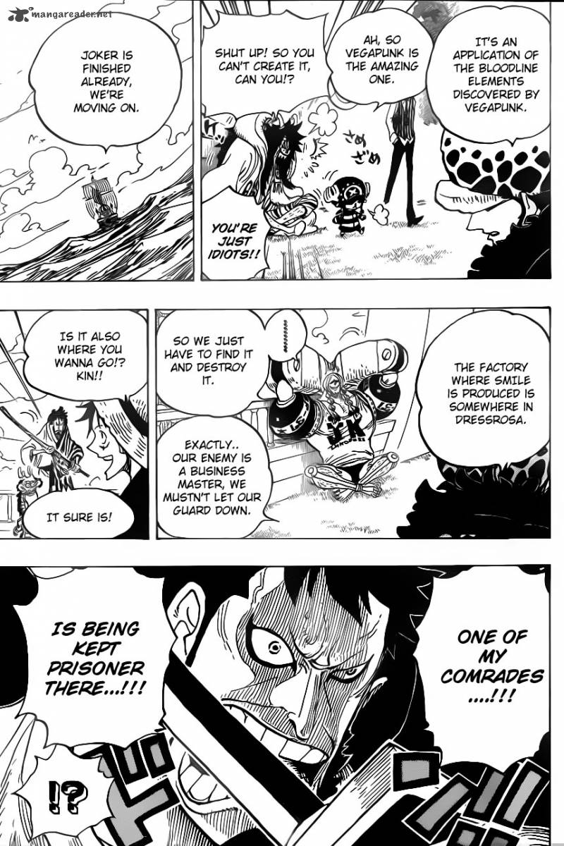 One Piece Chapter 698 Page 19