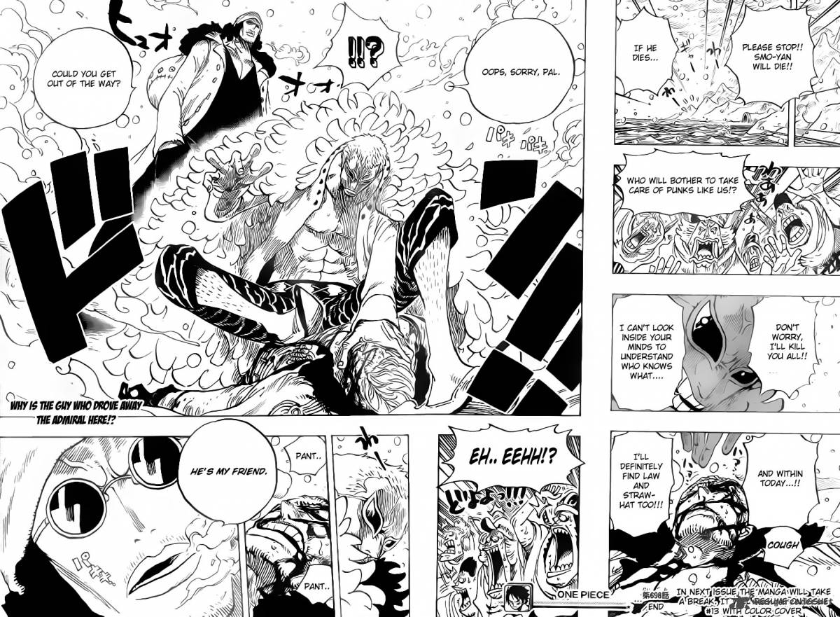 One Piece Chapter 698 Page 20