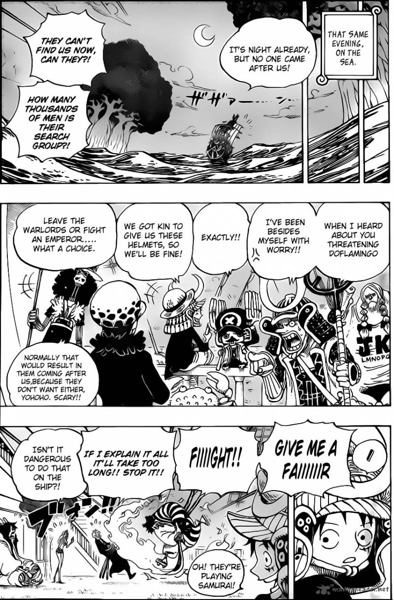 One Piece Chapter 699 Page 11