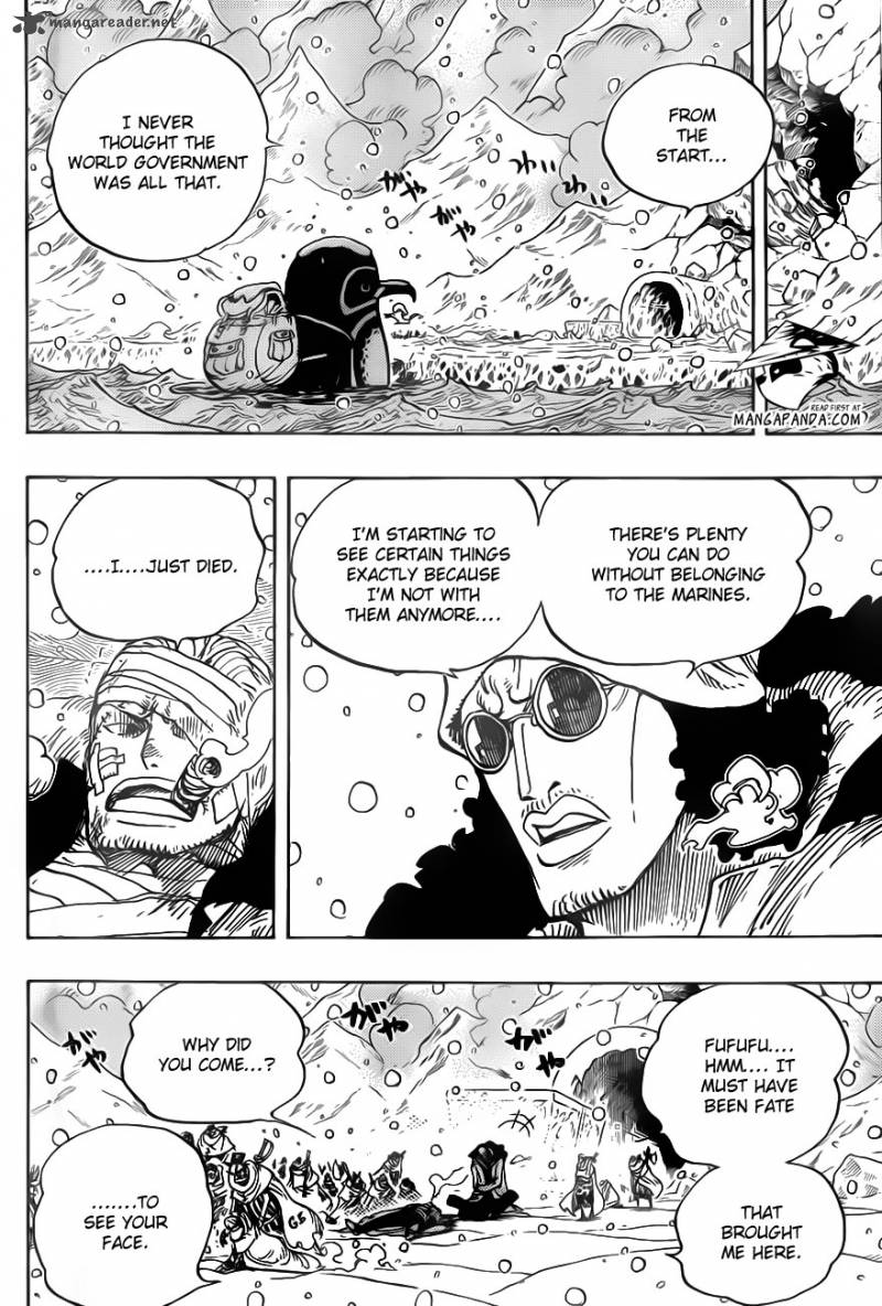 One Piece Chapter 699 Page 8
