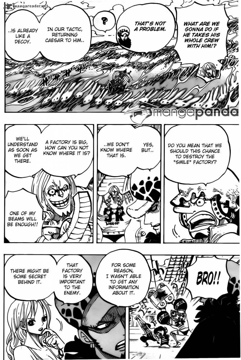 One Piece Chapter 700 Page 11