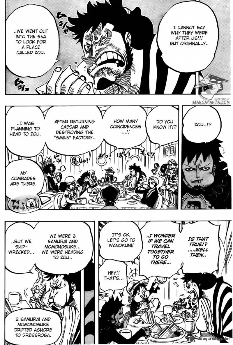 One Piece Chapter 700 Page 13