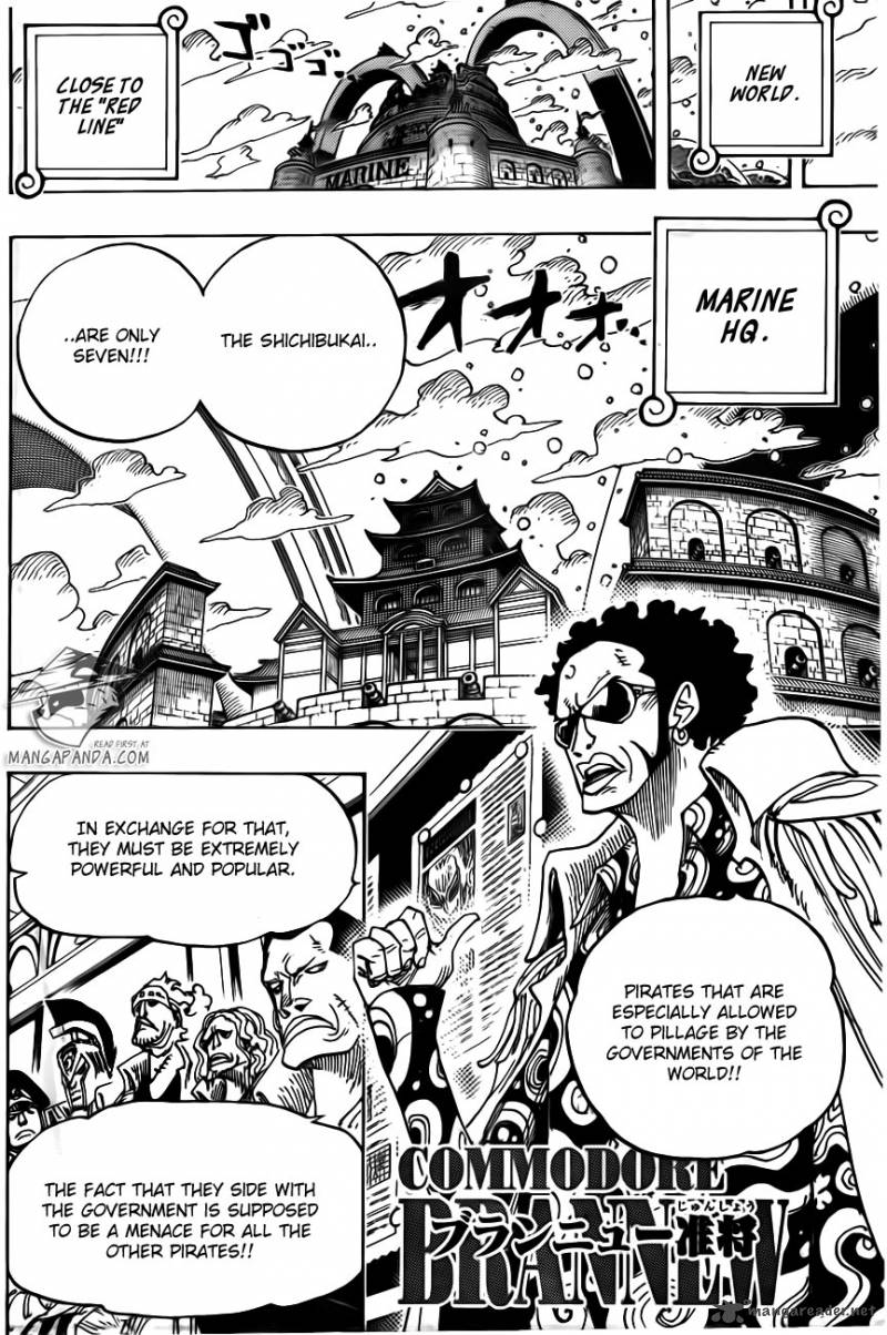 One Piece Chapter 700 Page 15