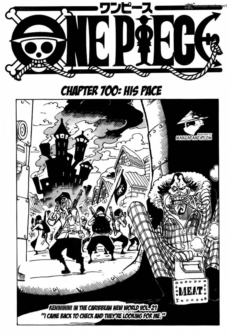 One Piece Chapter 700 Page 4