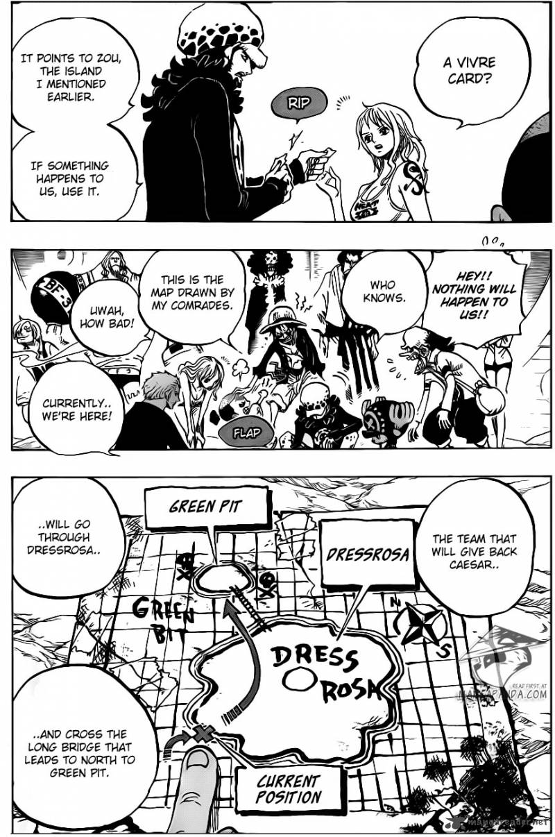 One Piece Chapter 701 Page 8