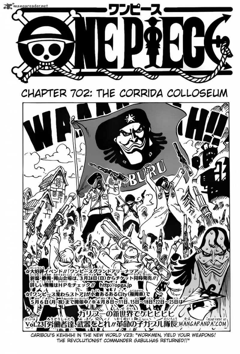 One Piece Chapter 702 Page 3