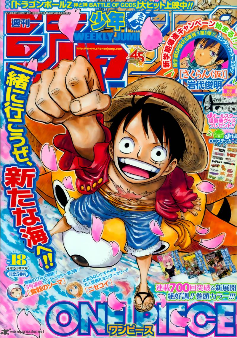 One Piece Chapter 703 Page 3