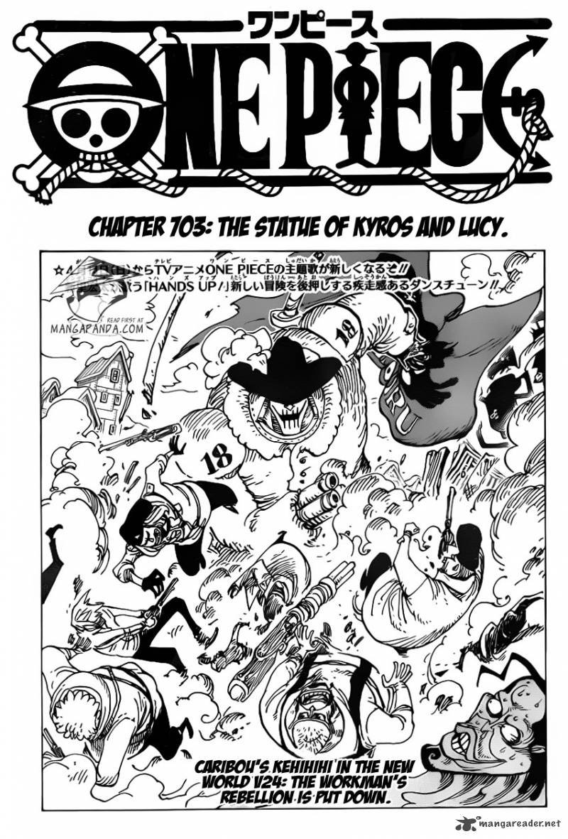 One Piece Chapter 704 Page 3