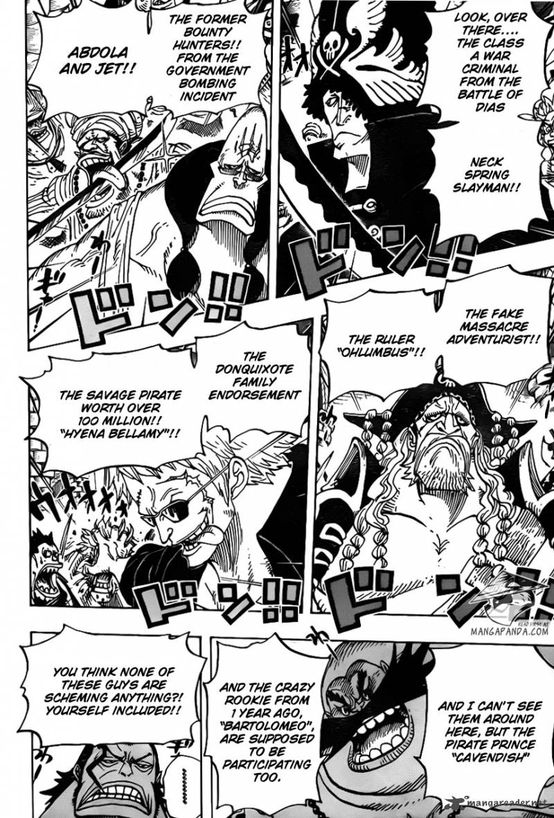 One Piece Chapter 704 Page 8