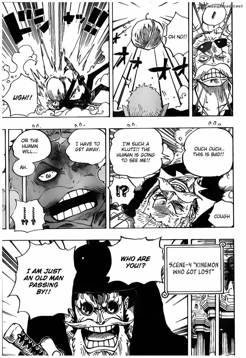 One Piece Chapter 705 Page 14