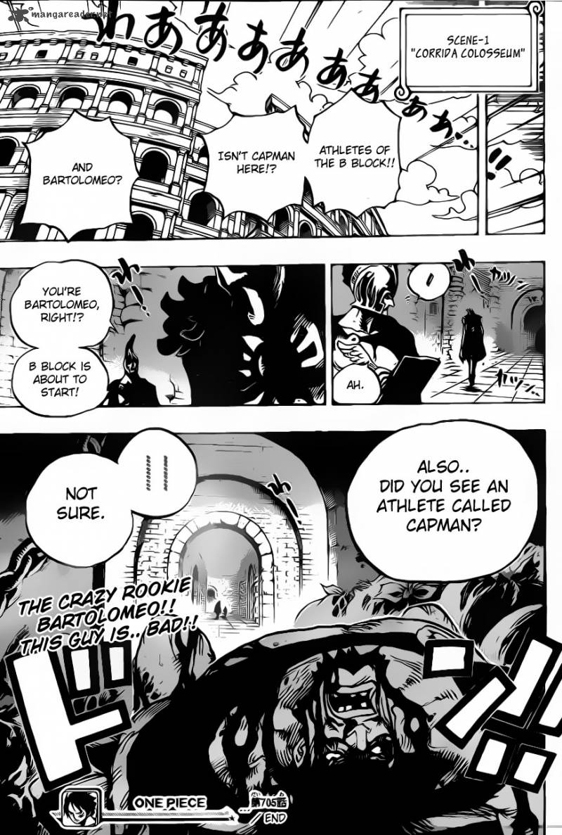 One Piece Chapter 705 Page 20