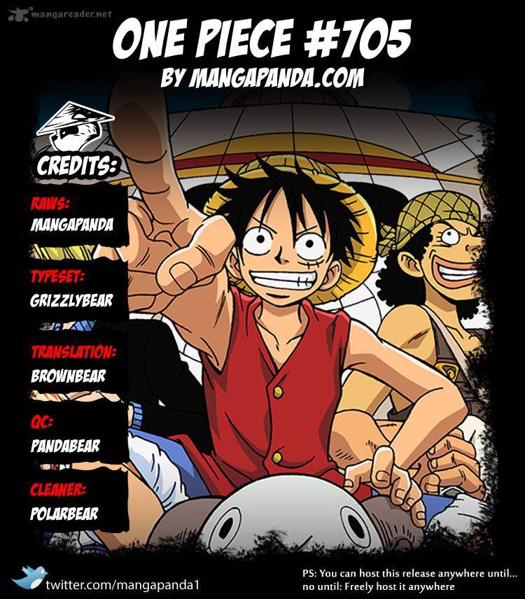 One Piece Chapter 705 Page 23