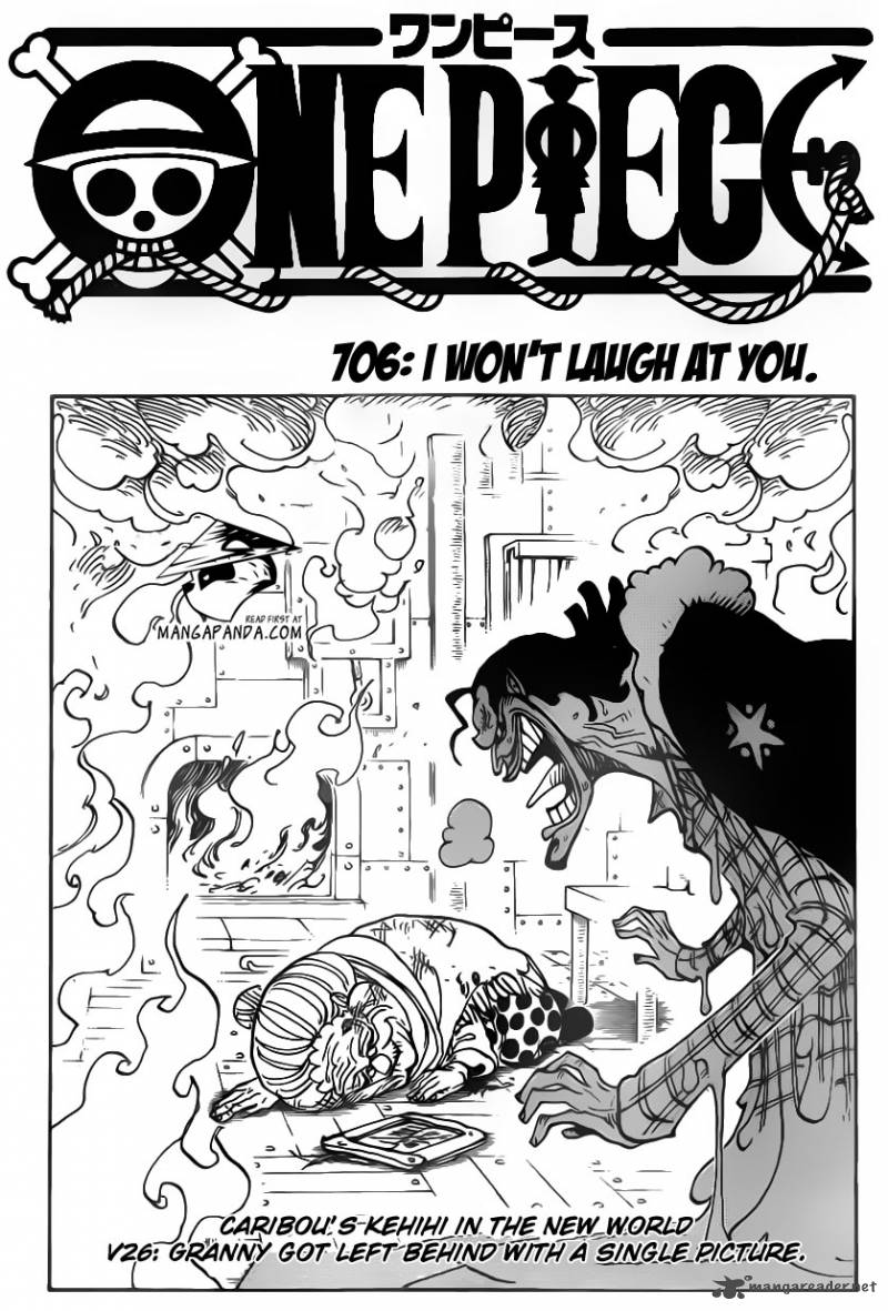 One Piece Chapter 706 Page 3
