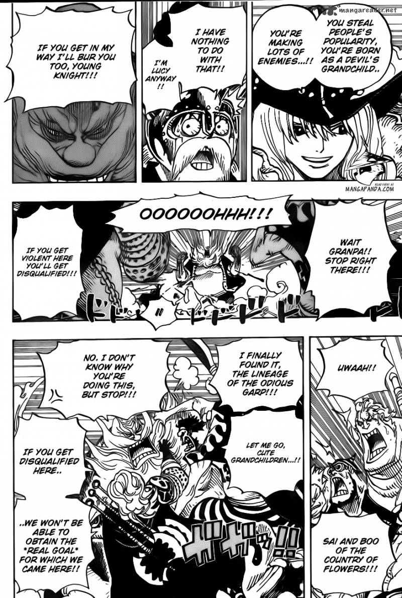 One Piece Chapter 708 Page 10