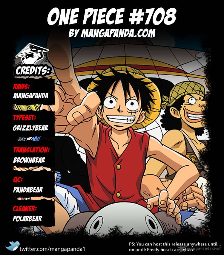 One Piece Chapter 708 Page 20