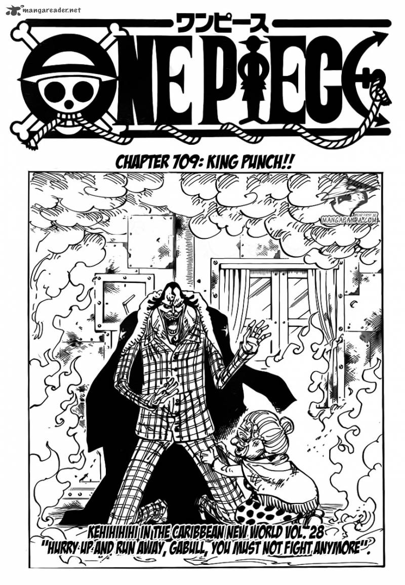 One Piece Chapter 709 Page 3