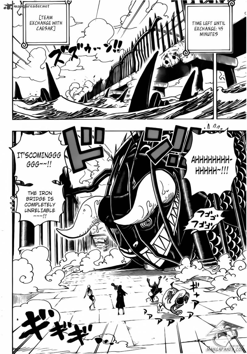 One Piece Chapter 710 Page 4