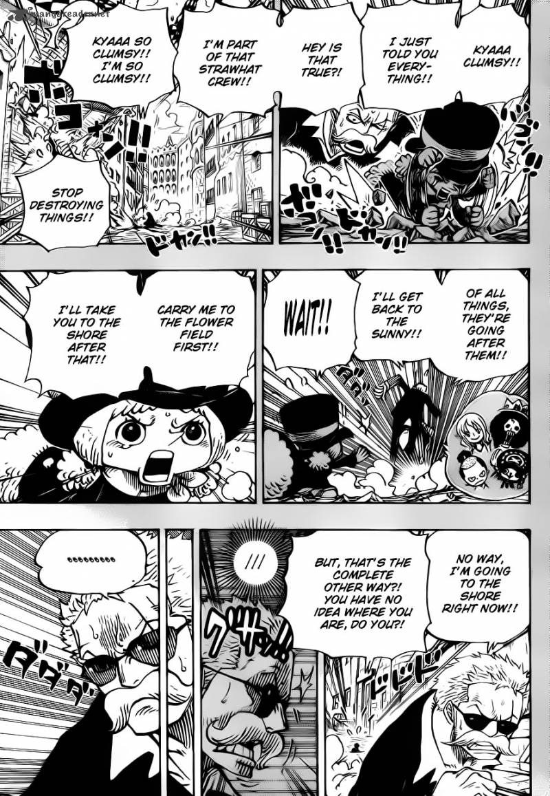 One Piece Chapter 711 Page 14