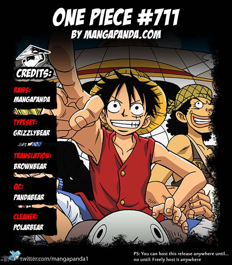 One Piece Chapter 711 Page 22