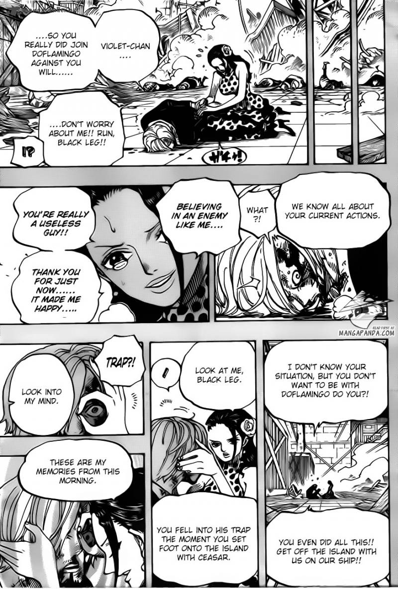 One Piece Chapter 712 Page 10