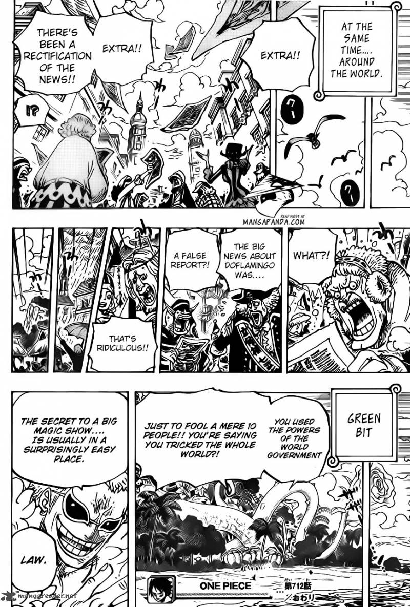 One Piece Chapter 712 Page 18