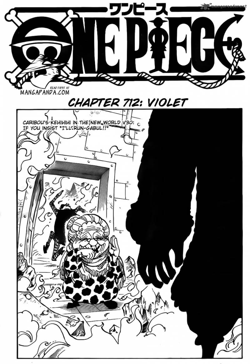 One Piece Chapter 712 Page 2