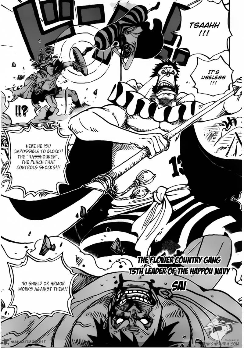 One Piece Chapter 715 Page 8