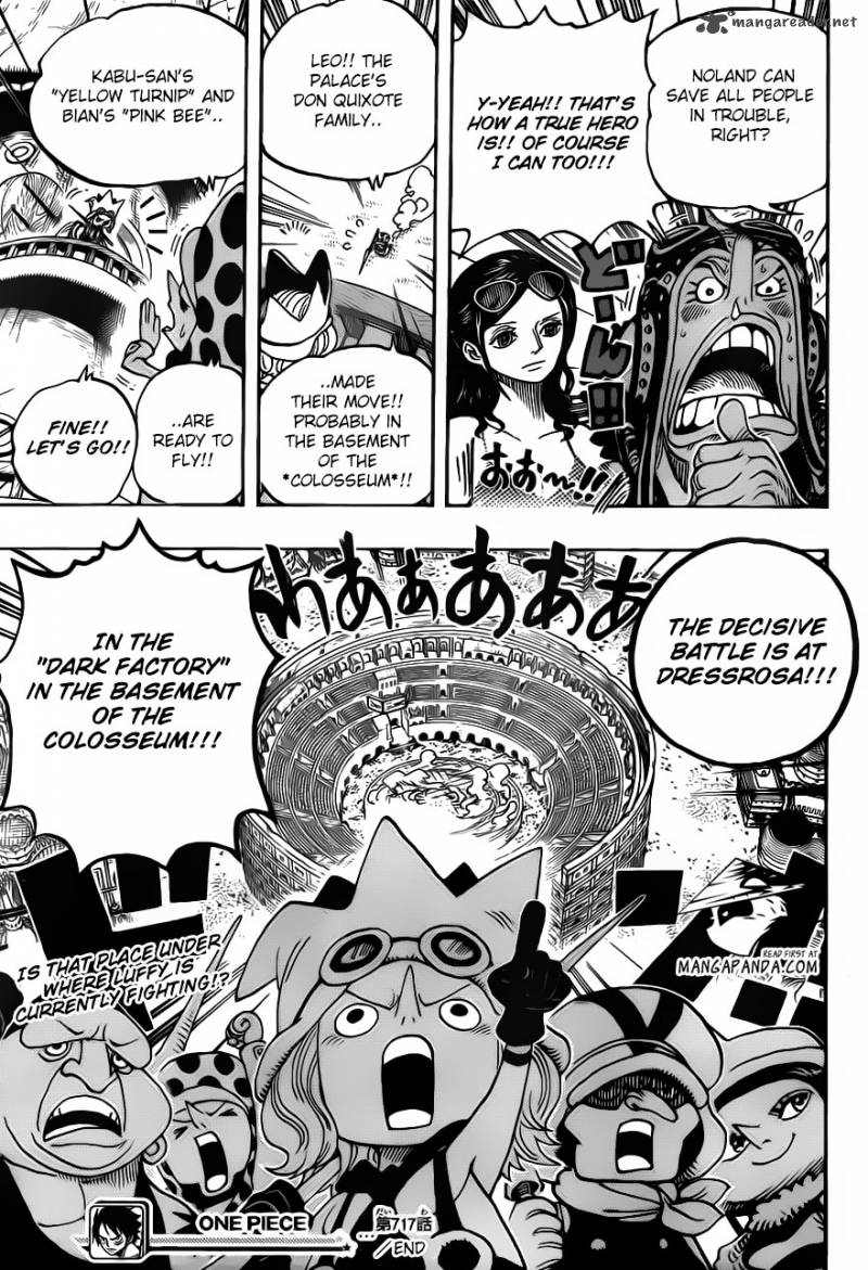 One Piece Chapter 717 Page 19
