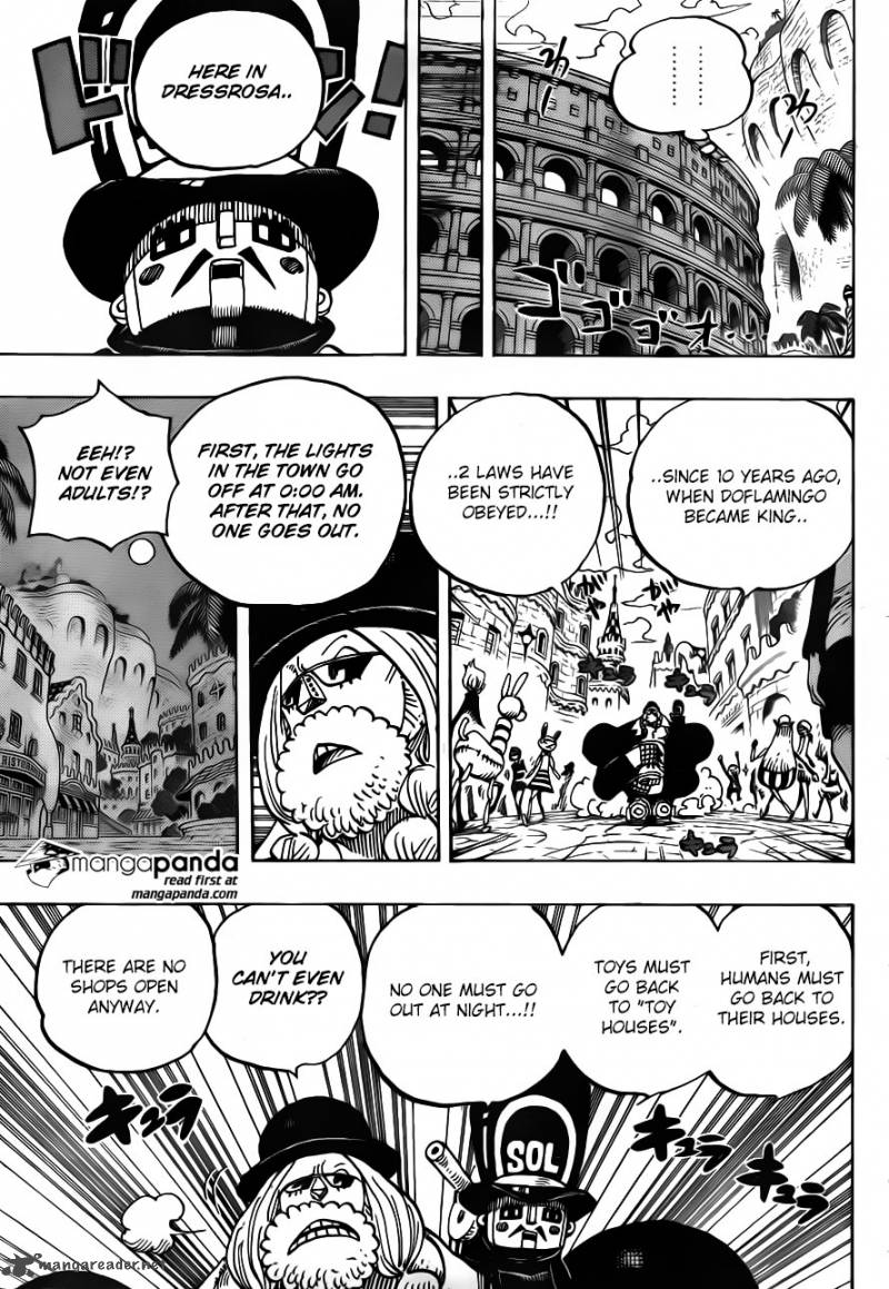 One Piece Chapter 717 Page 9